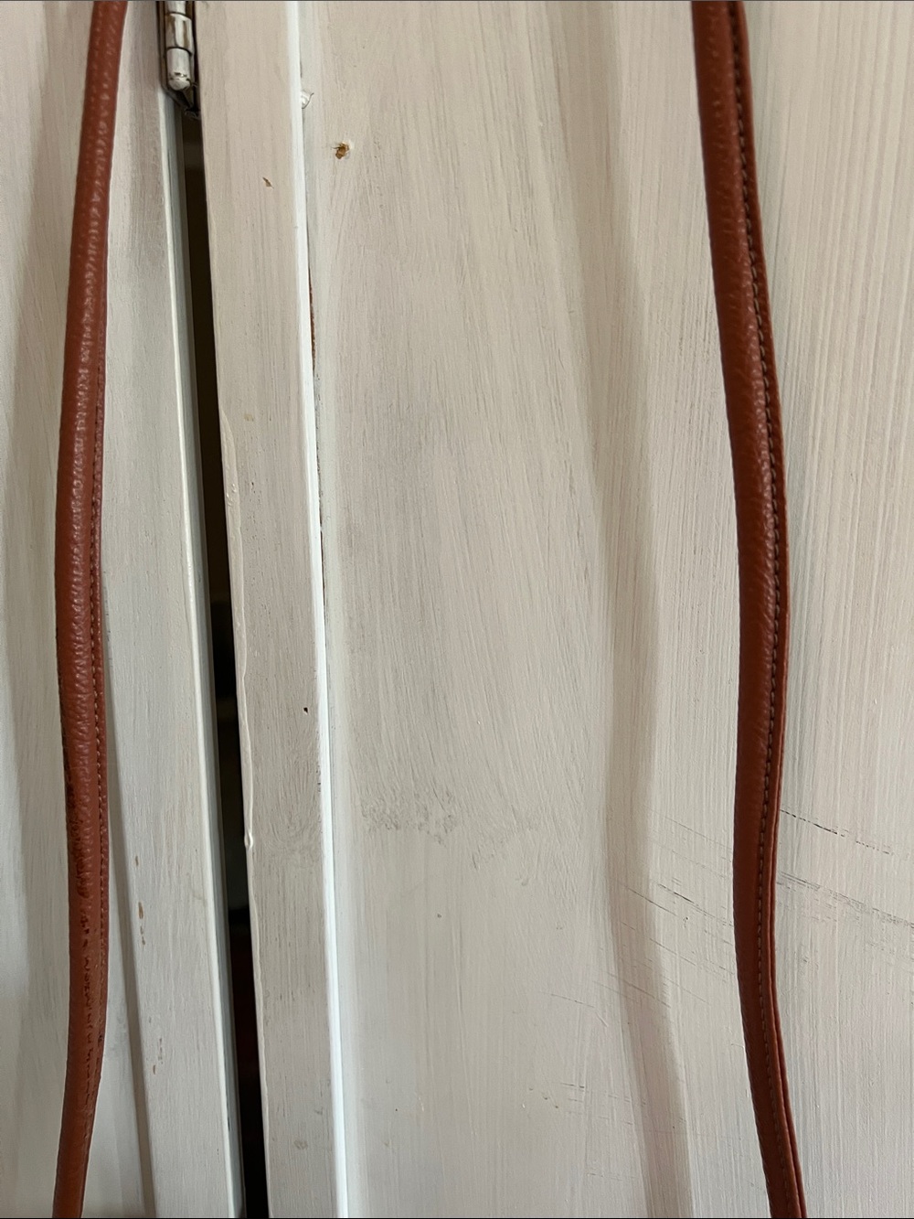 Firm price Tiganello Burnt Orange Pebbled Leather Crossbody - Picture 4 of 7